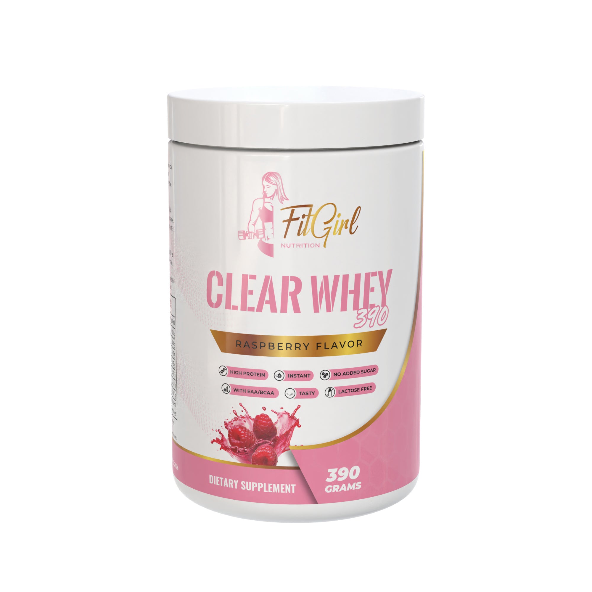 FitGirl Clear Whey 390g – refreshing protein drink for women