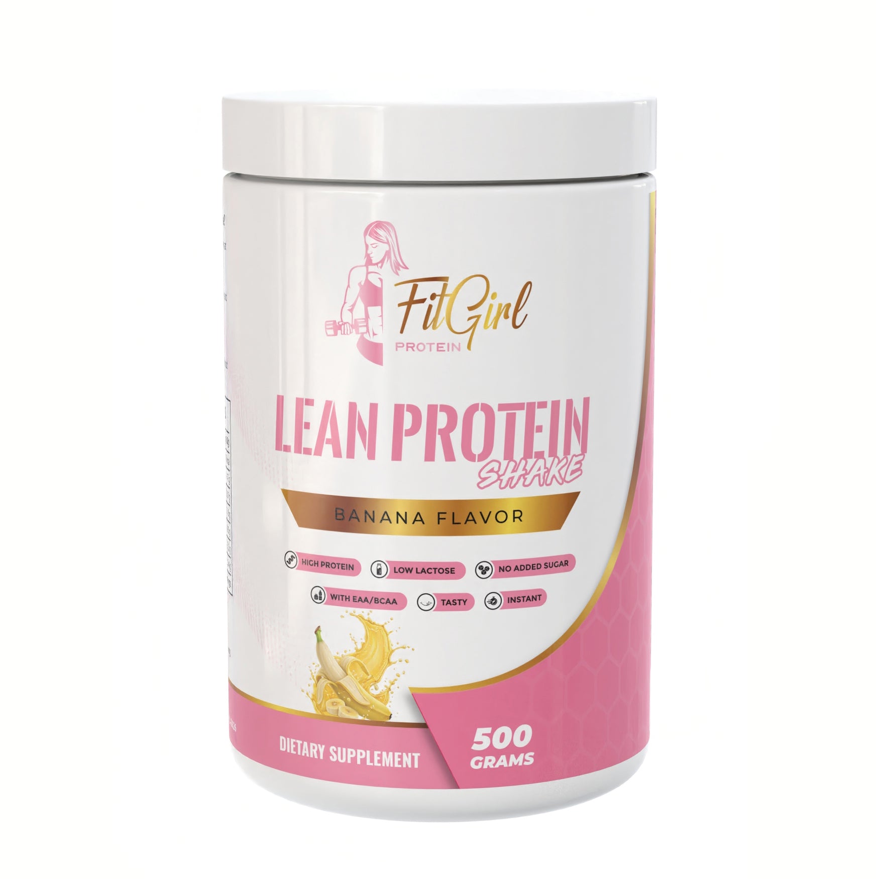 FitGirl Lean Protein Shake Banana – 500g jar