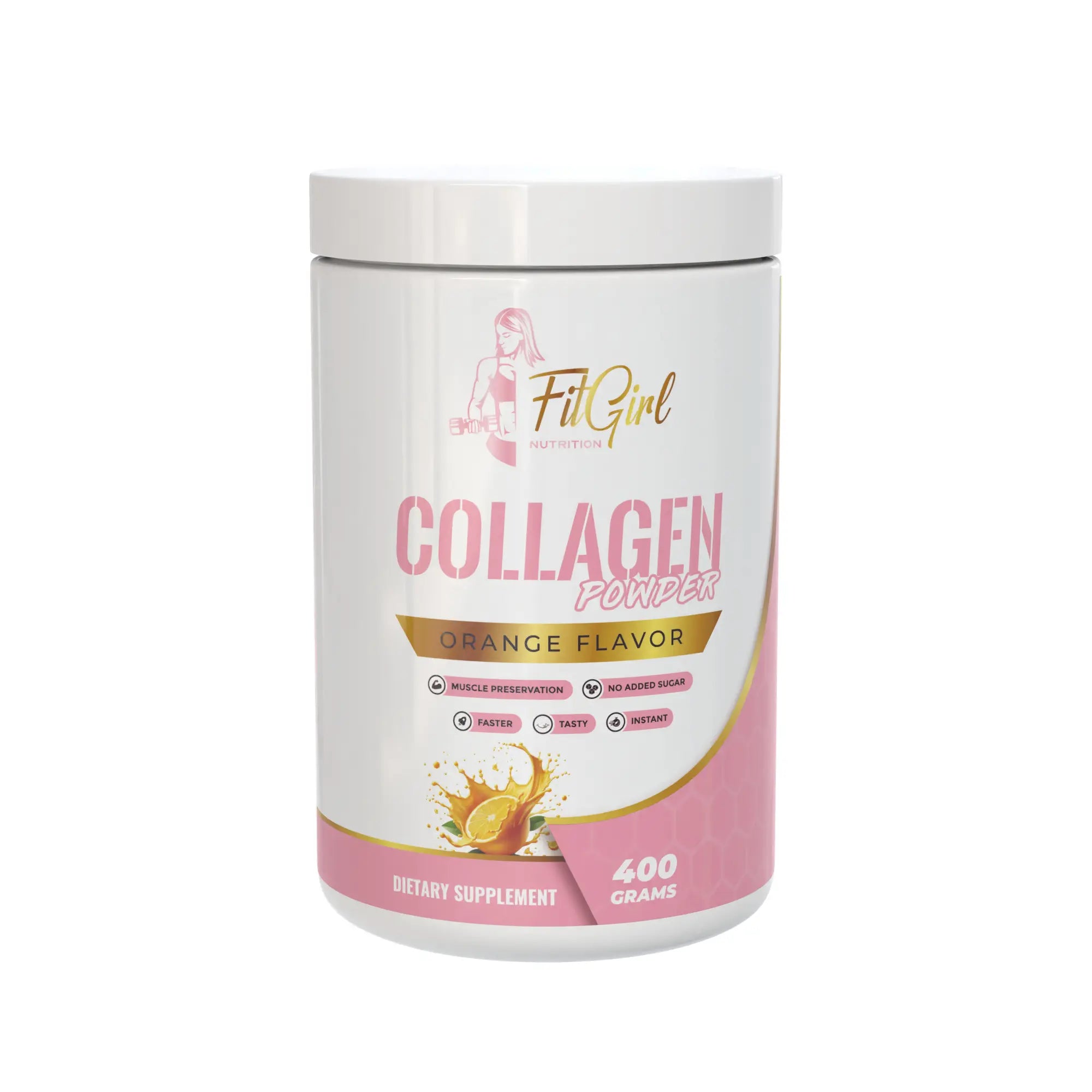 FitGirl Collagen Powder – collageen, MSM en hyaluronzuur voor huid en gewrichten