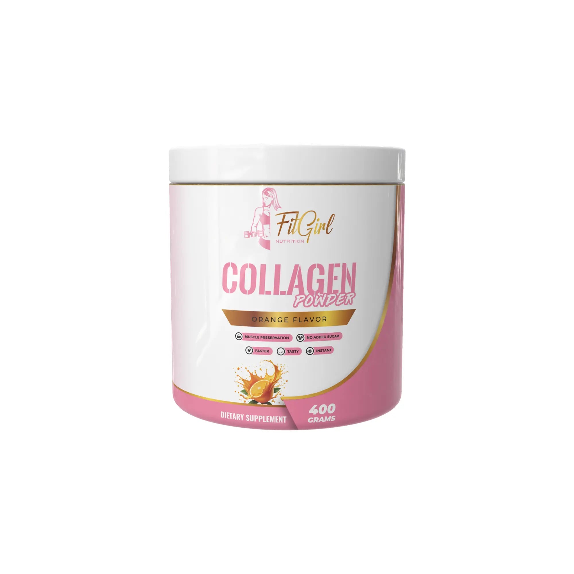 FitGirl Collagen Powder 400g bottle