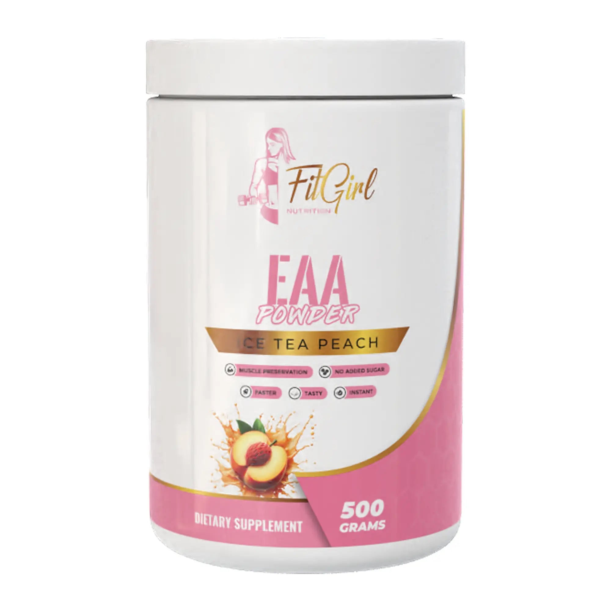 FitGirl Nutrition EAA Powder 500g bottle
