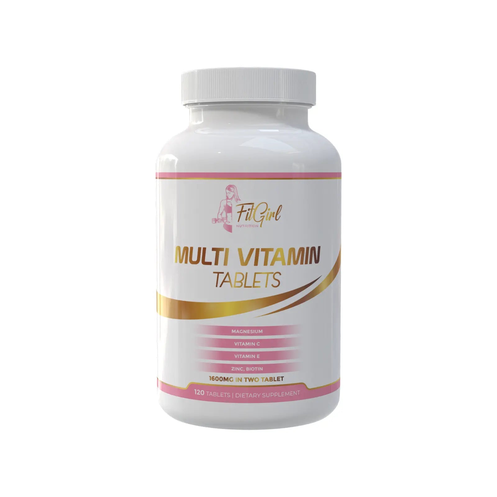 FitGirl Nutrition Multi Vitamin 120 tablets bottle
