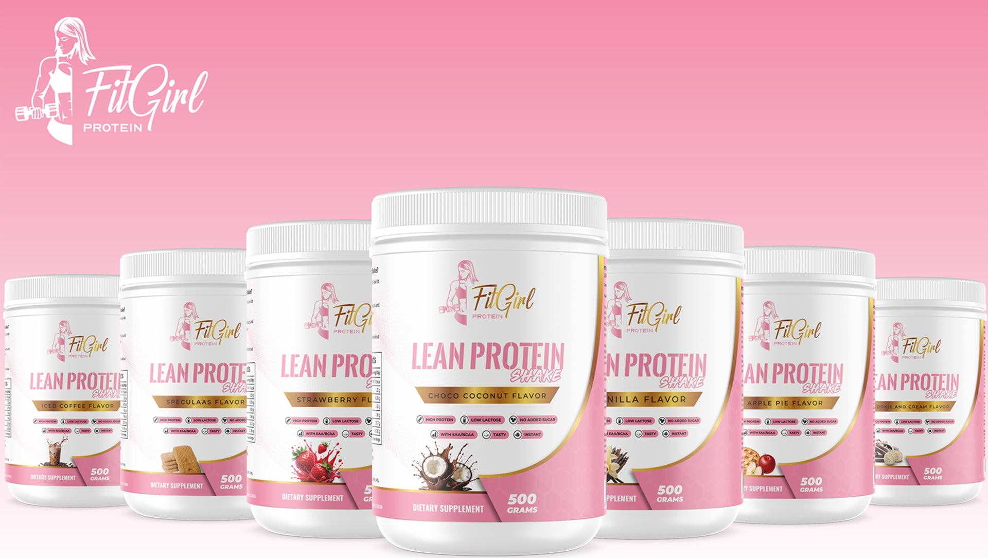 FitGirl Lean Protein shake – supports lean muscle and recovery