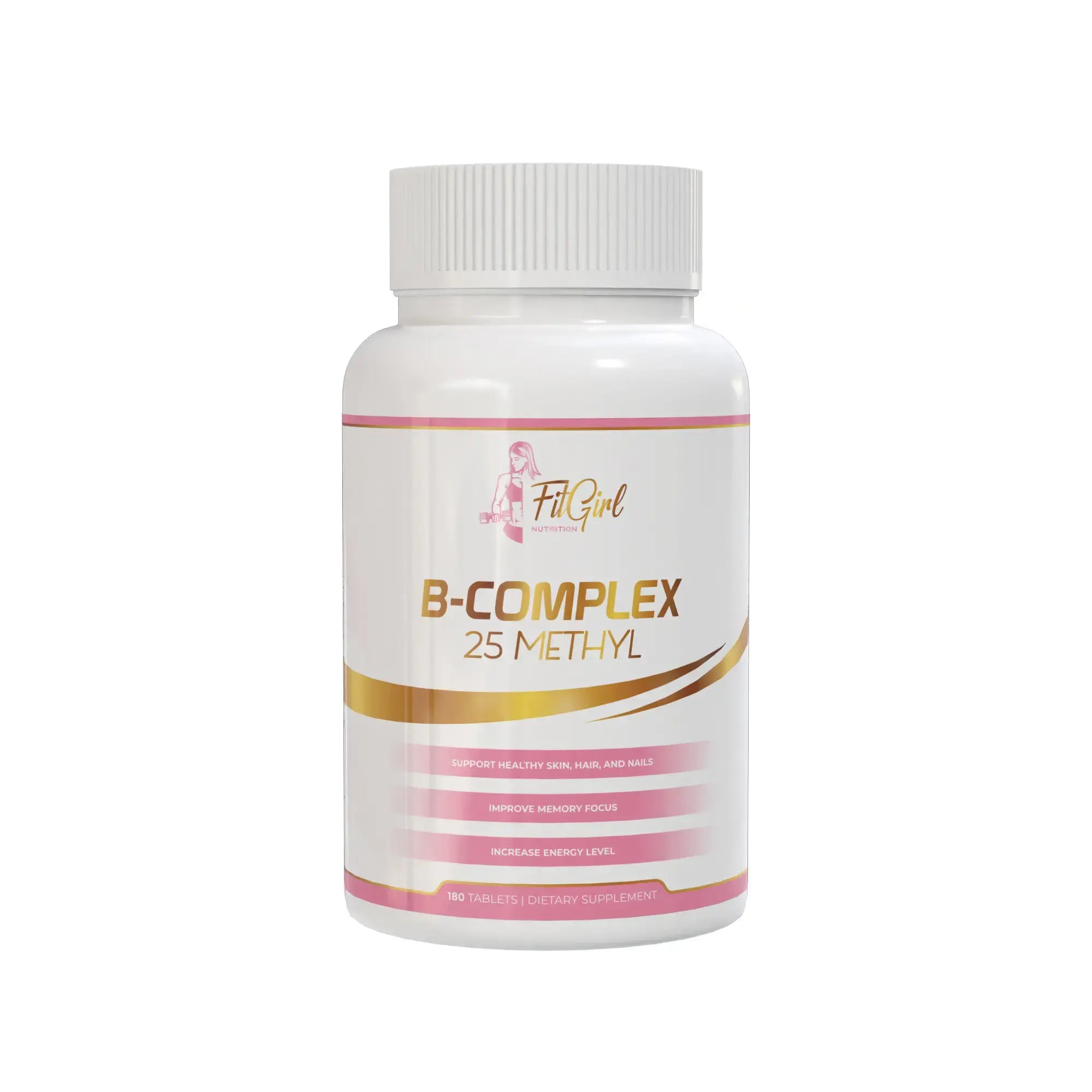 FitGirl B-Complex 25 Methyl – 180 tabletten actieve B-vitamines