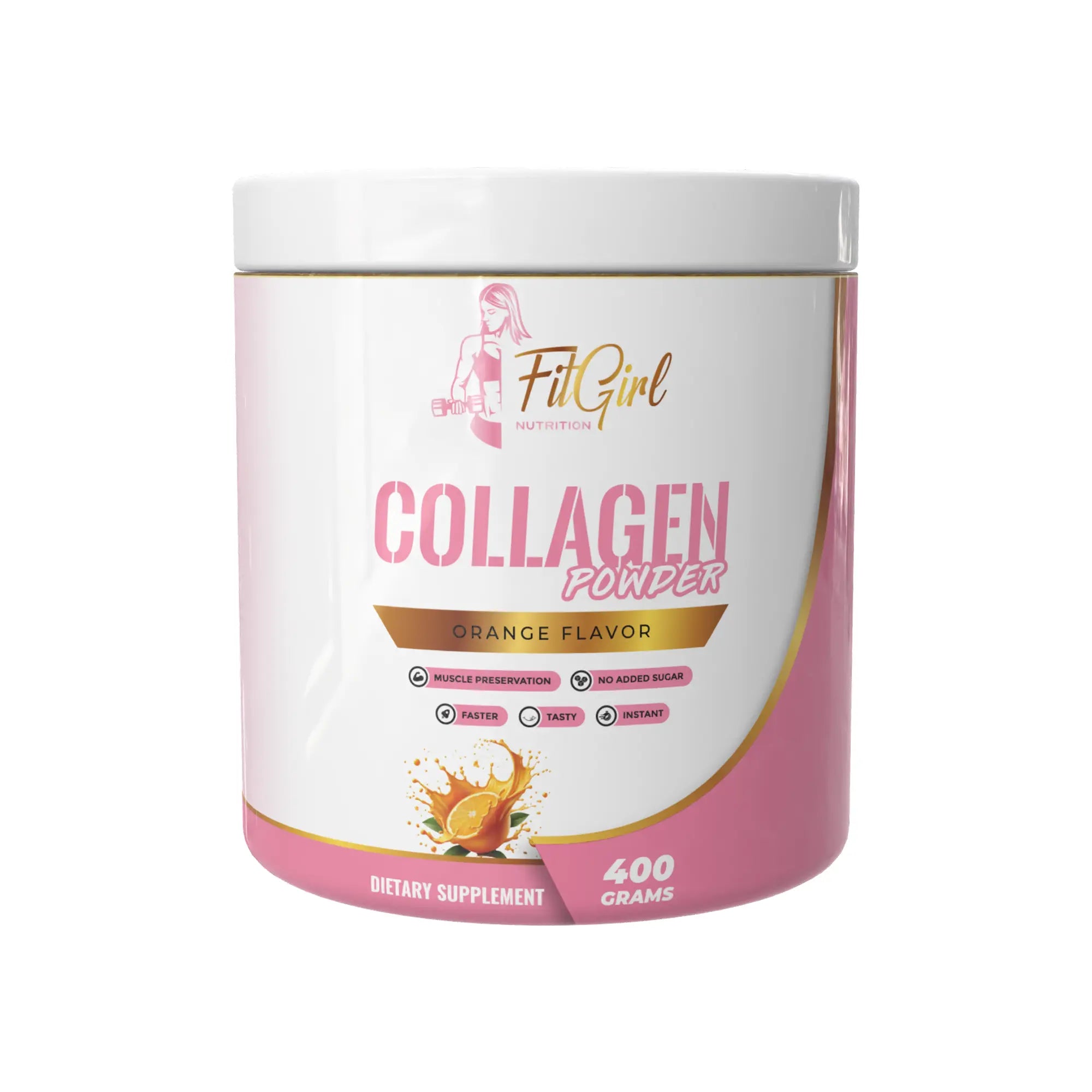 FitGirl Collagen Powder – collageen, MSM en hyaluronzuur 