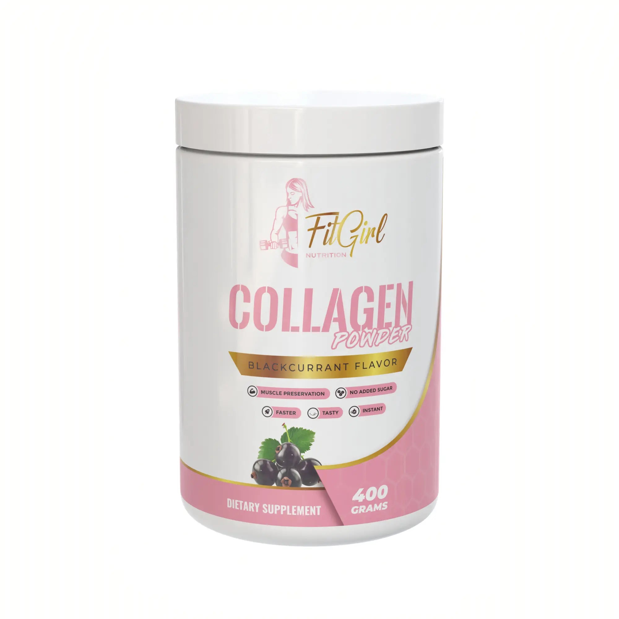 FitGirl Collagen Powder – collageen, MSM en hyaluronzuur voor huid en gewrichten