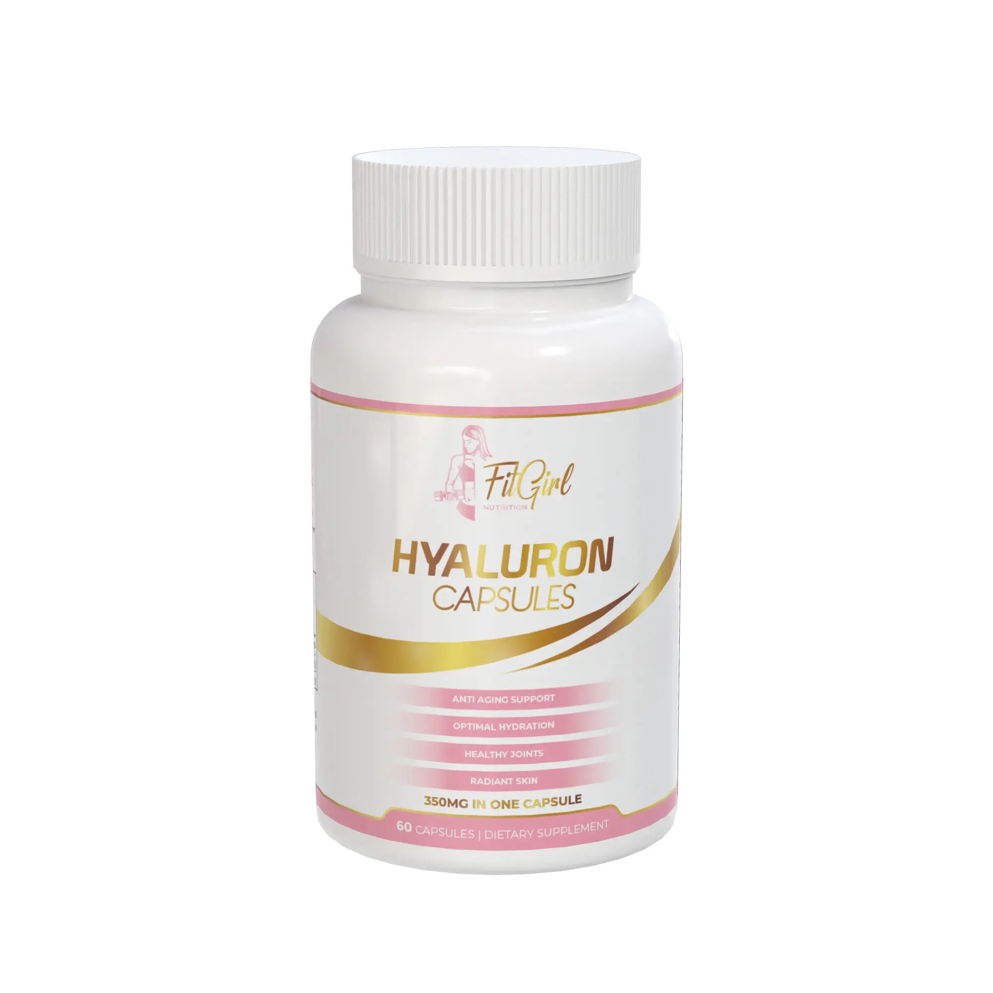 FitGirl Hyaluronic Acid – 200 mg hyaluronzuur voor huidhydratatie en elasticiteit