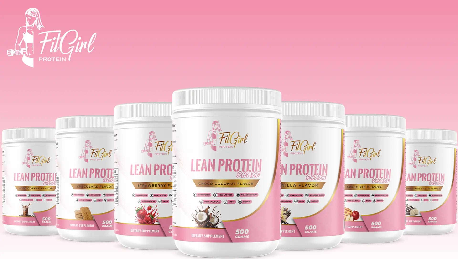 FitGirl Lean Protein – clean protein shake for women (hero)
