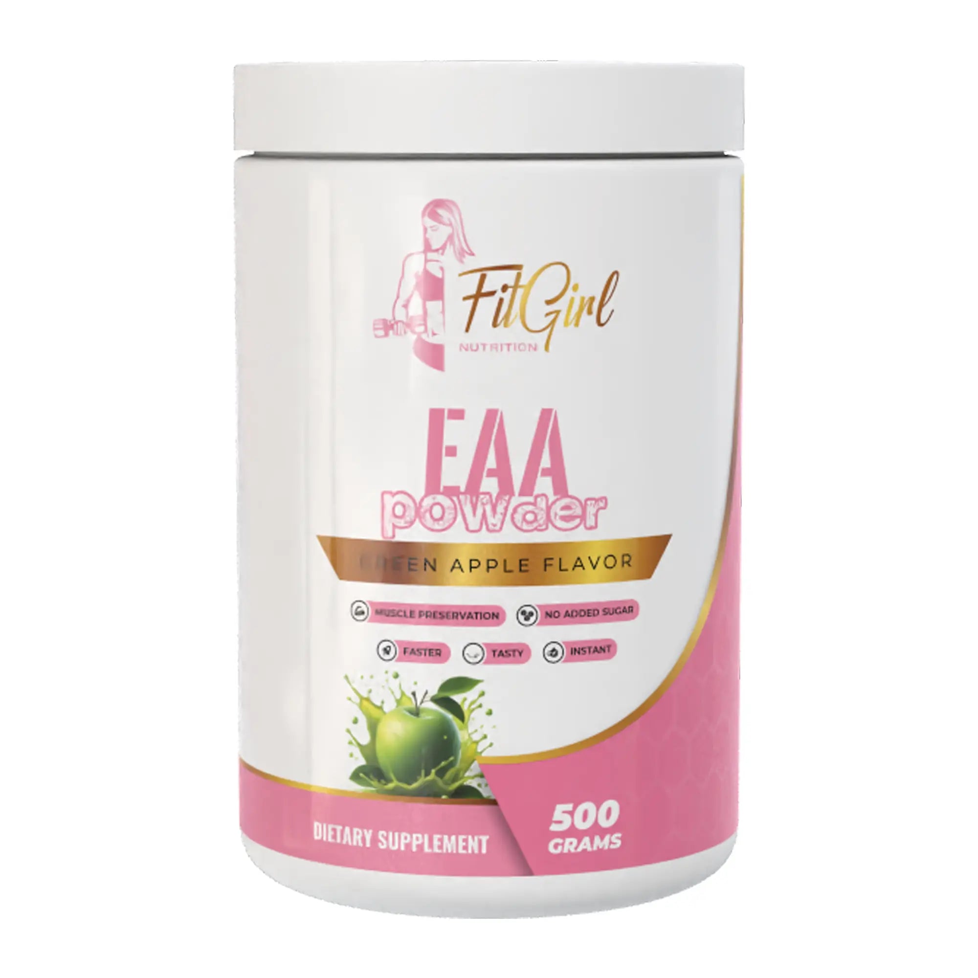 FitGirl Nutrition EAA Powder 500g bottle