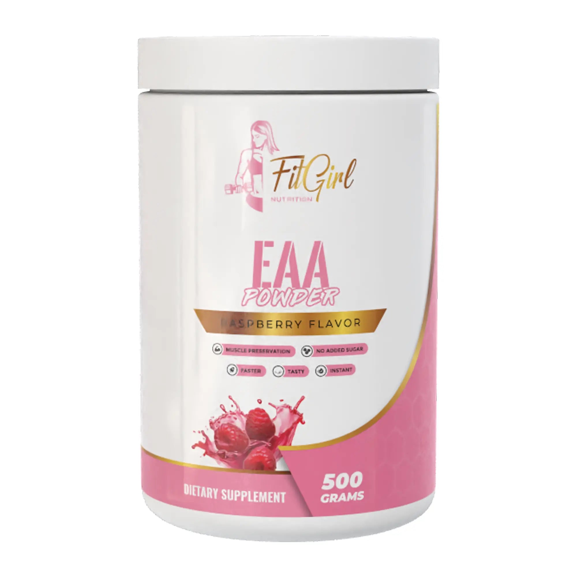 FitGirl Nutrition EAA Powder 500g bottle