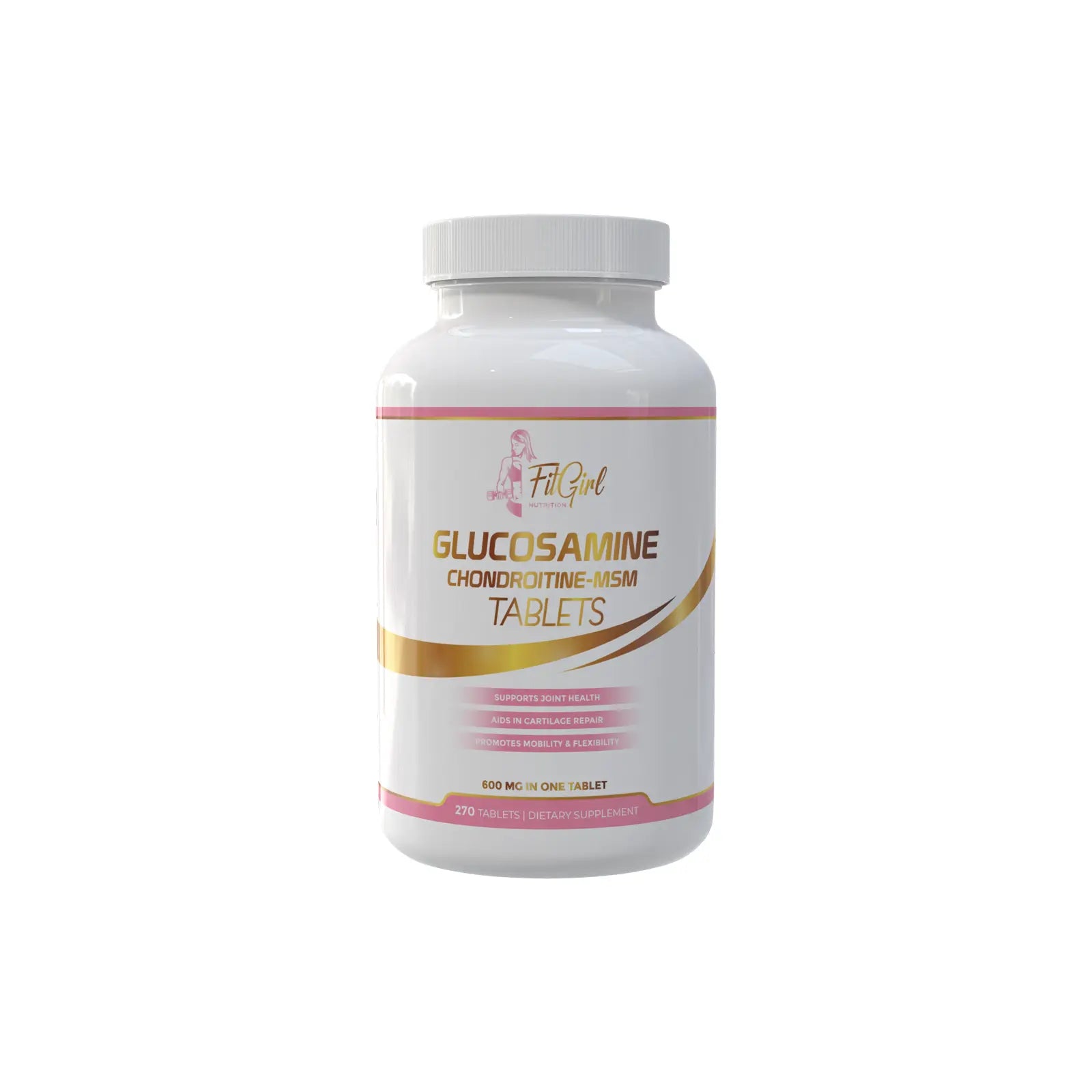 FitGirl Nutrition Glucosamine Chondroitine MSM twin pack 180 tabletten pot
