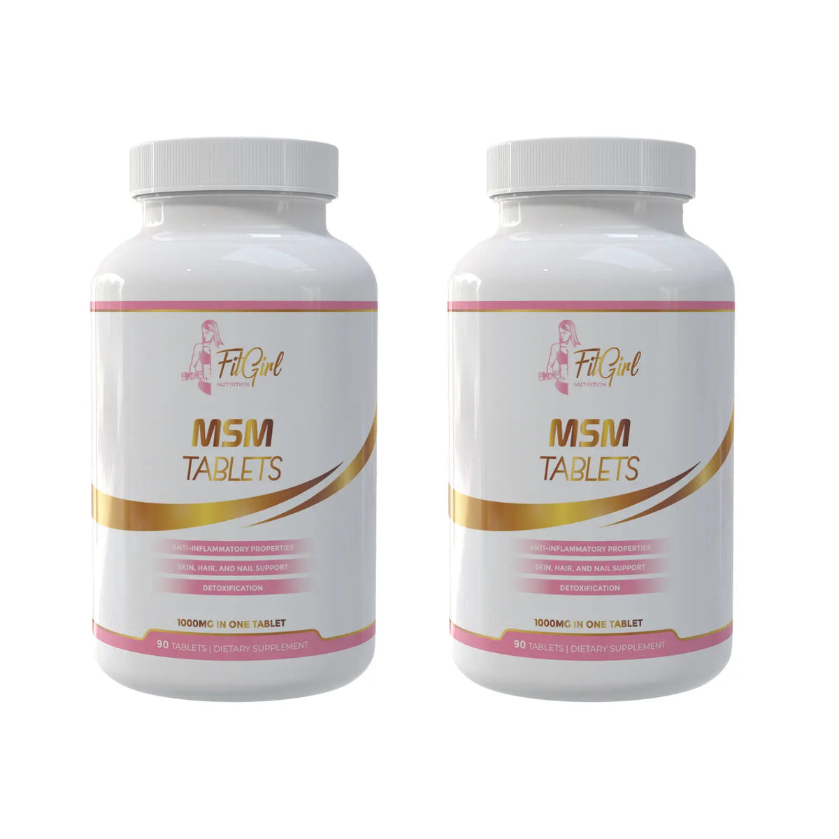 FitGirl MSM 1000 mg twin pack 2 x 90 tablets