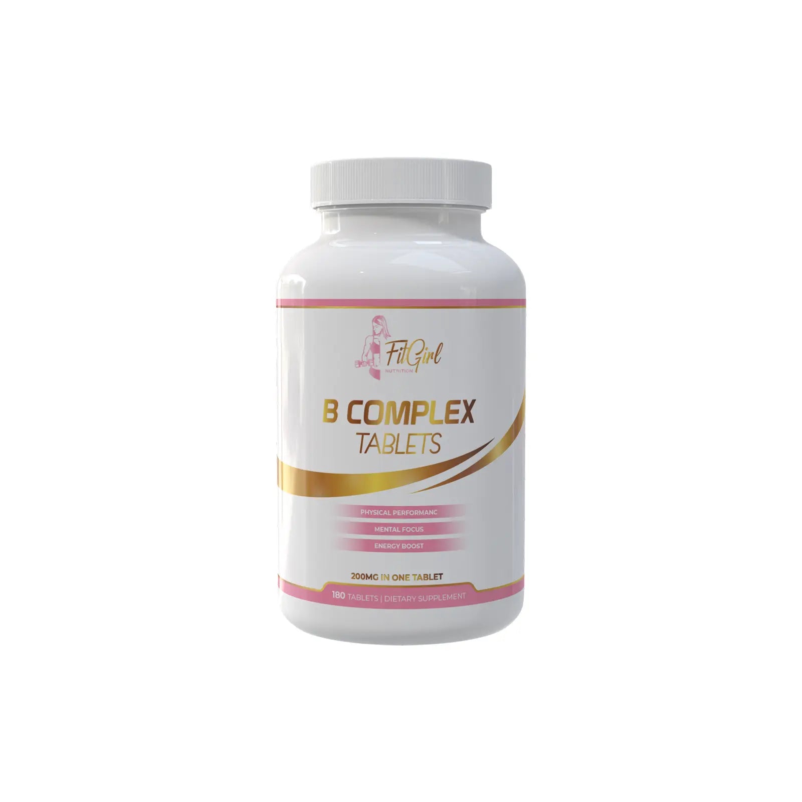 FitGirl Nutrition Vitamin C 1000 mg + Citrus Bioflavonoids 200 tablets bottle