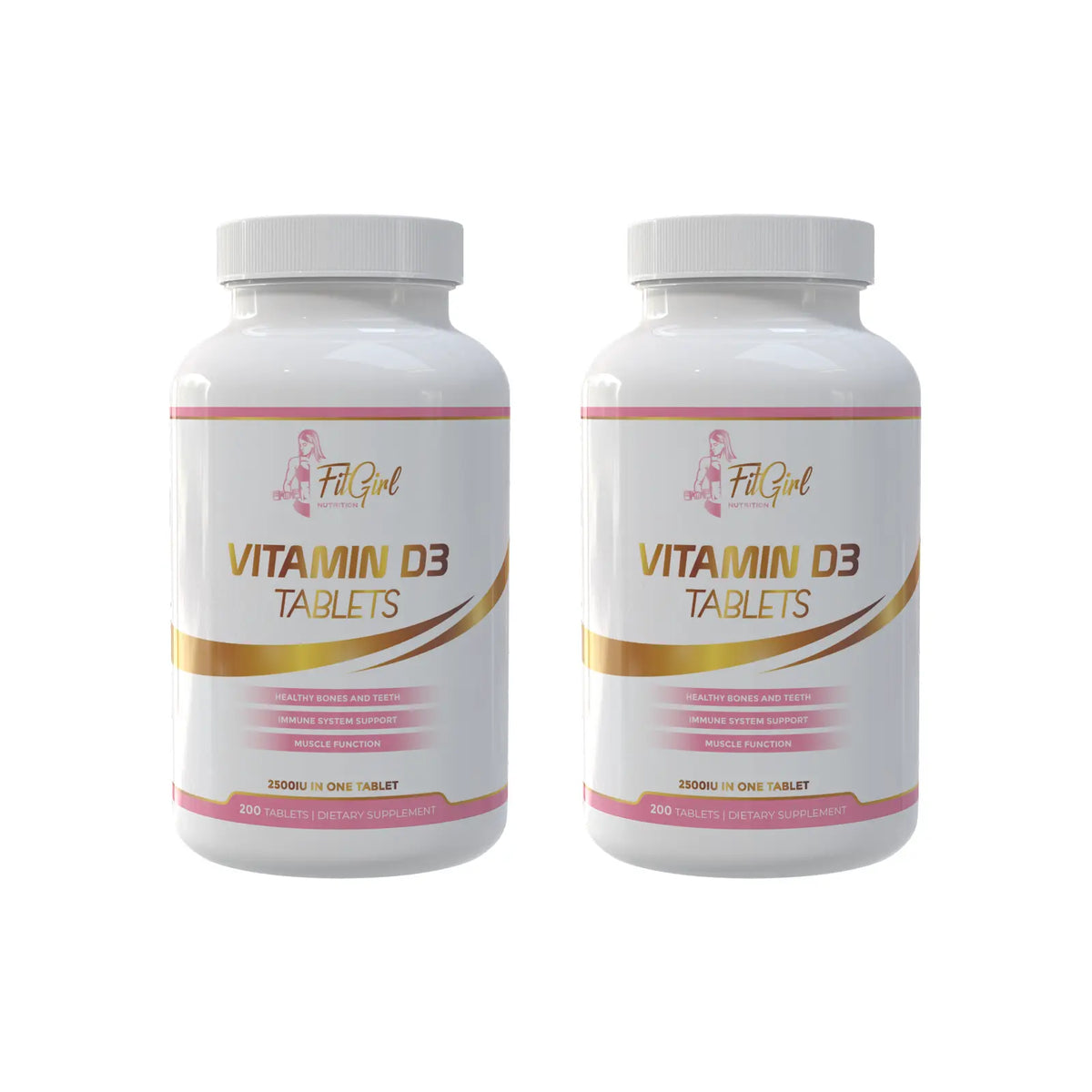 fitgirl vitamin d3 twin pack 2x180 tablets